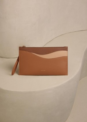 Polene Sierra Pochette Trio Camel | ITM9491Q