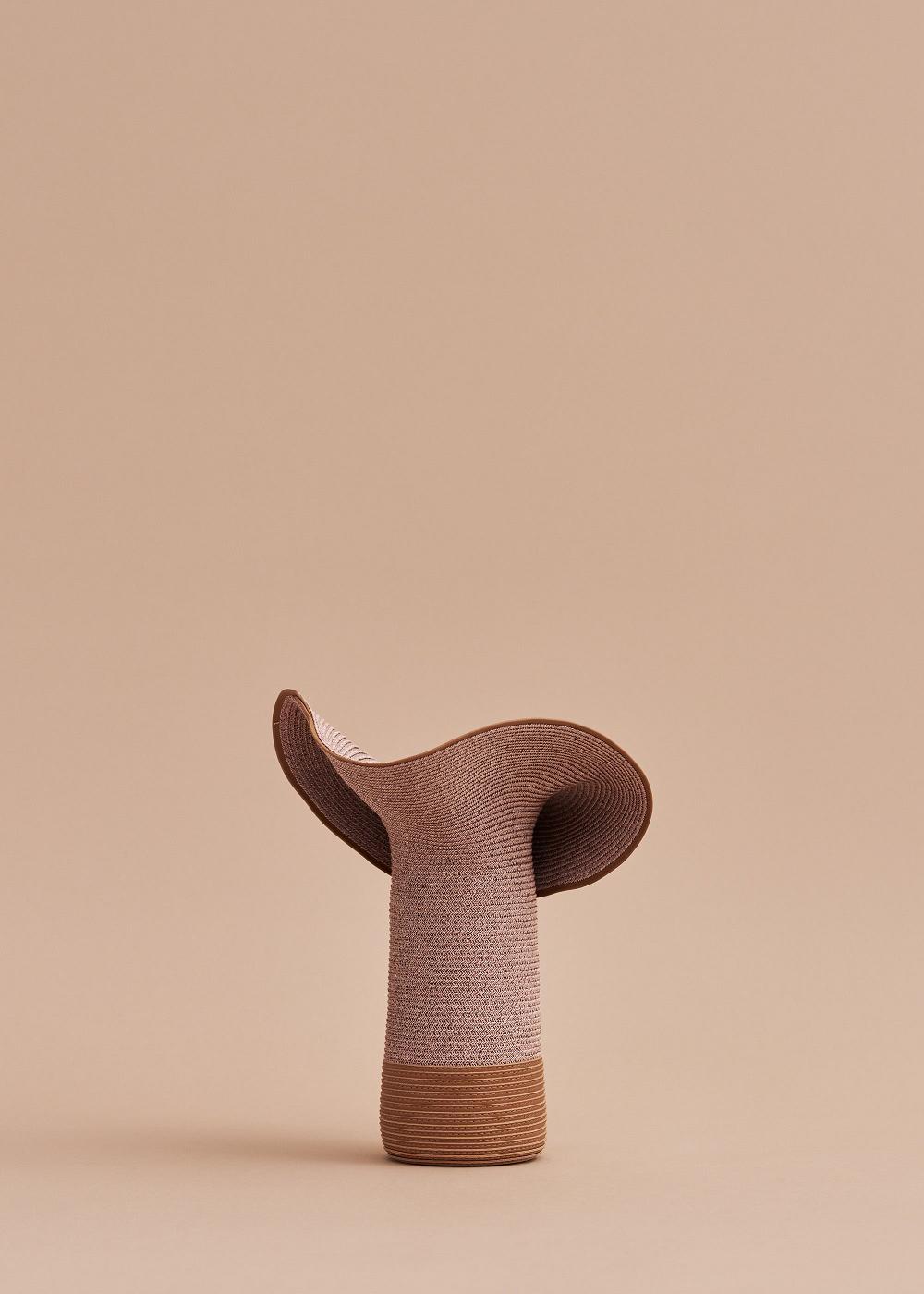 Polene Nano Lapel Vase Mobje Camel | ITA9423H