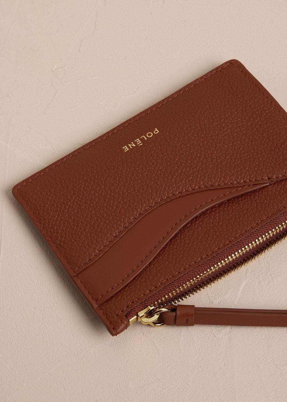 Polene Sierra Mini Pochette Duo Cognac | ITL9483I