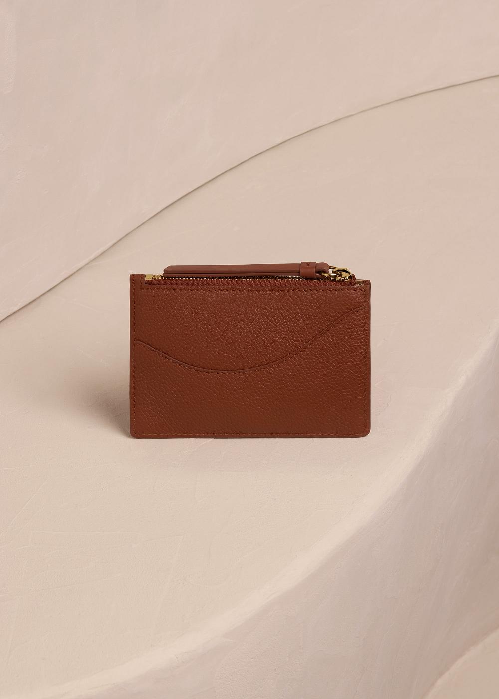 Polene Sierra Mini Pochette Duo Cognac | ITL9483I