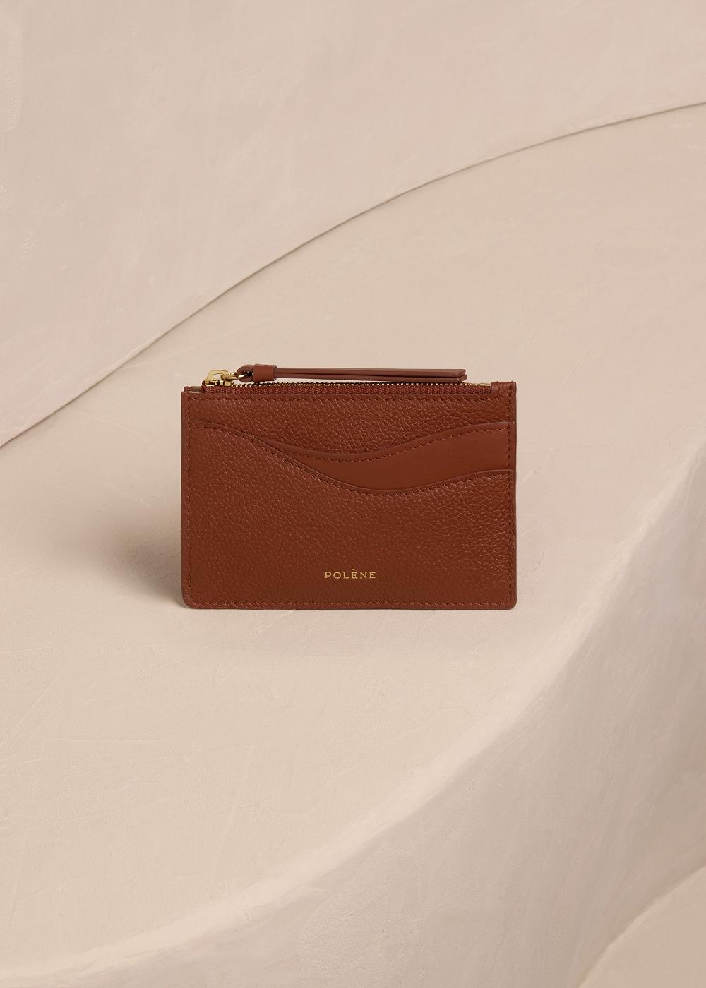 Polene Sierra Mini Pochette Duo Cognac | ITL9483I