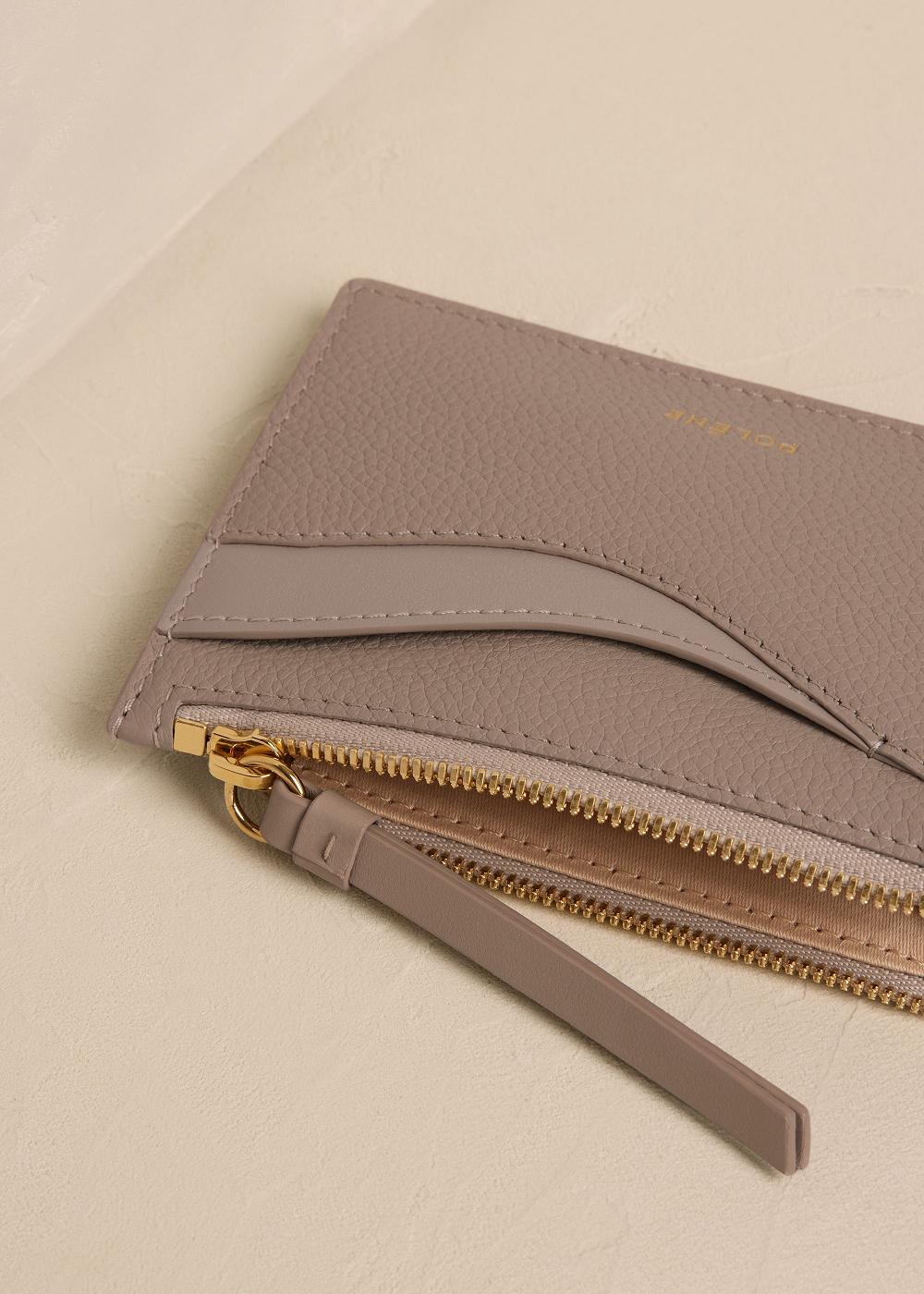 Polene Sierra Mini Pochette Duo Taupe | ITK9482O