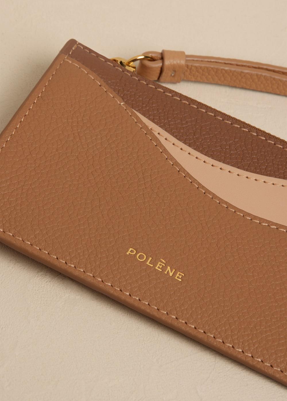 Polene Sierra Mini Pochette Trio Camel | ITC9486T