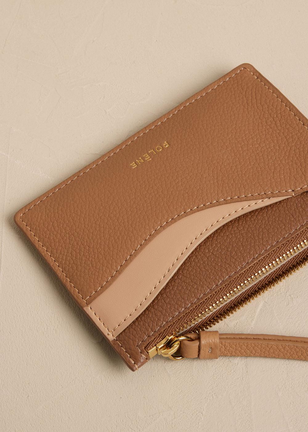 Polene Sierra Mini Pochette Trio Camel | ITC9486T