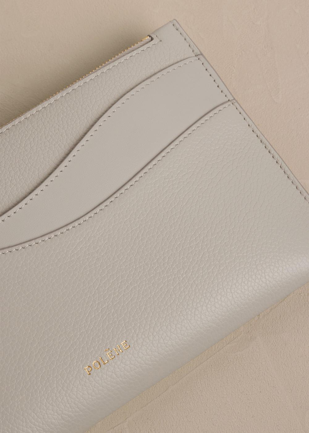 Polene Sierra Pochette Duo Chalk | ITM9490Q