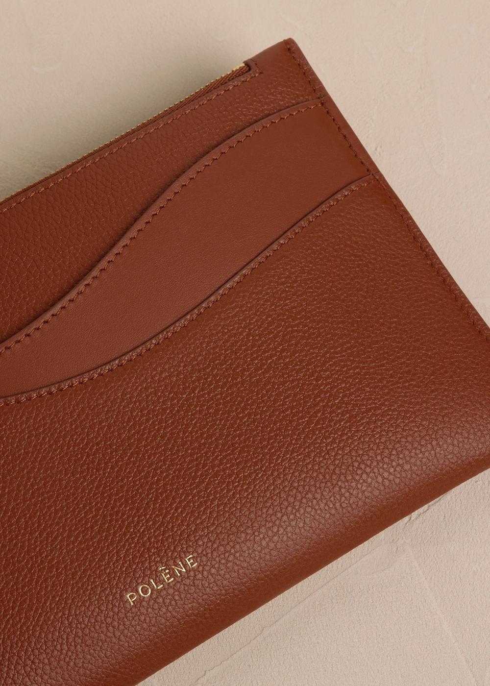 Polene Sierra Pochette Duo Cognac | ITV9487R