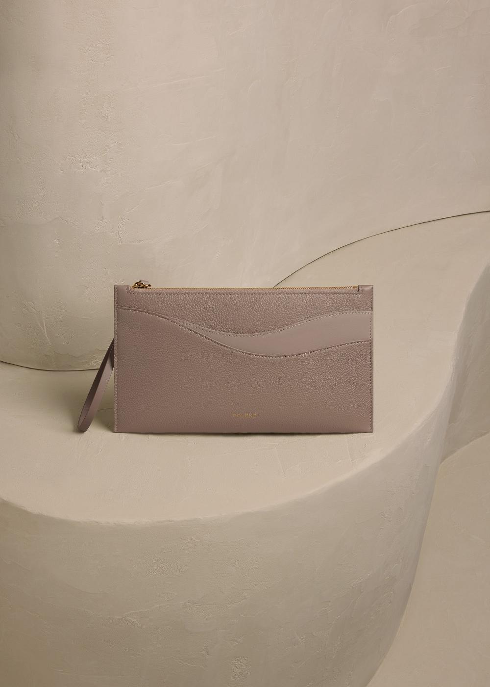 Polene Sierra Pochette Duo Taupe | ITN9489W