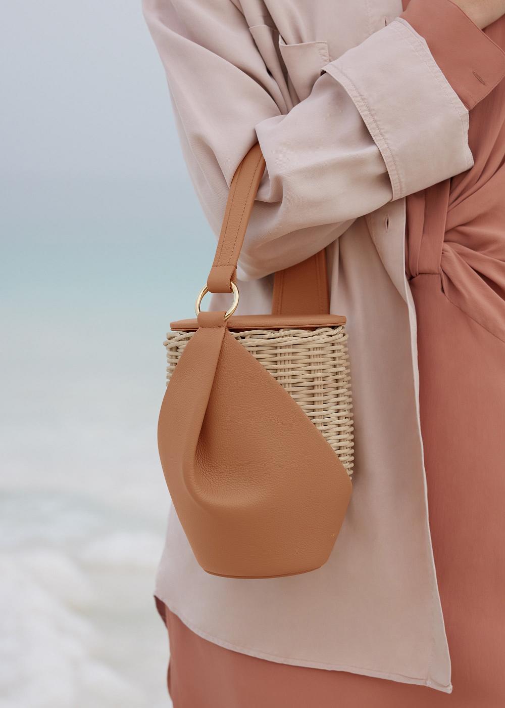 Polene Yké Textured Tan | ITN9697W